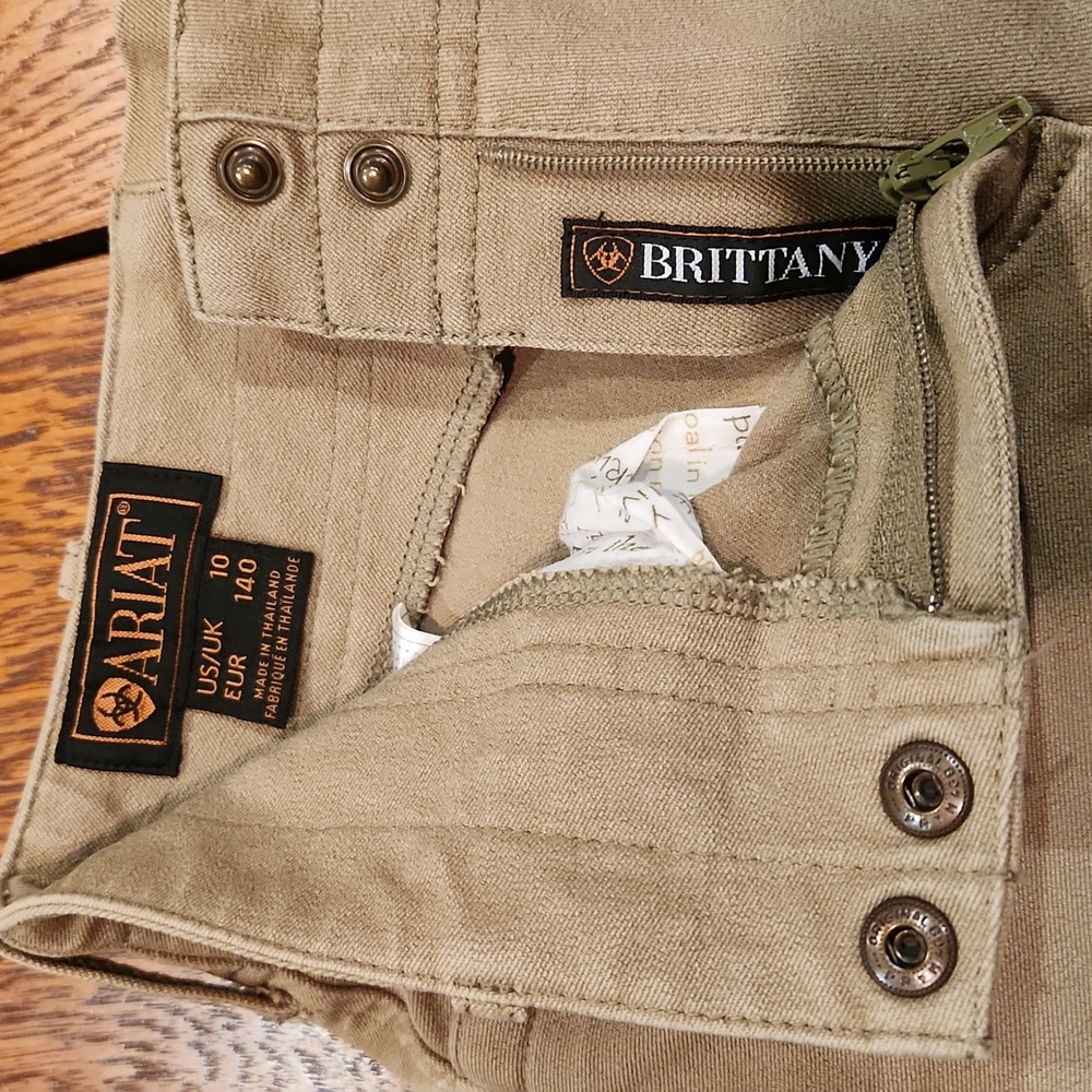 Ariat Brittany Kids Breeches Size 10 - Picture 7 of 14